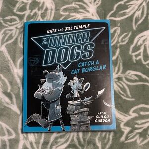 The Under Dogs: Catch a Cat Burglar - Kids Graphic Novel (Blue)